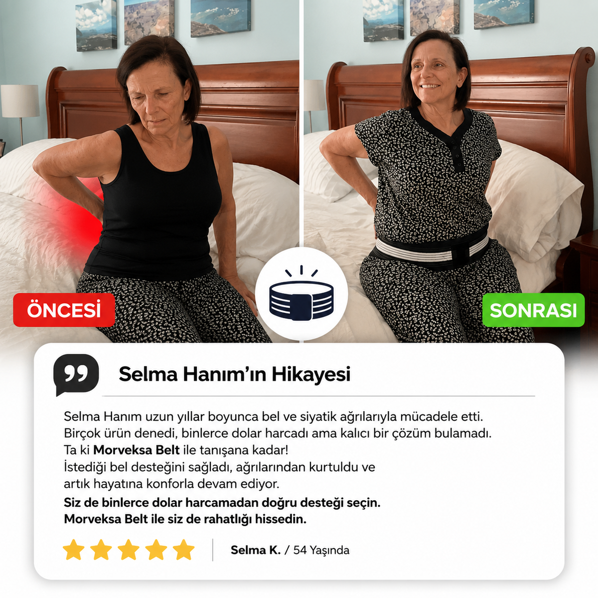 Morveksa® - Bel Destek Kemeri